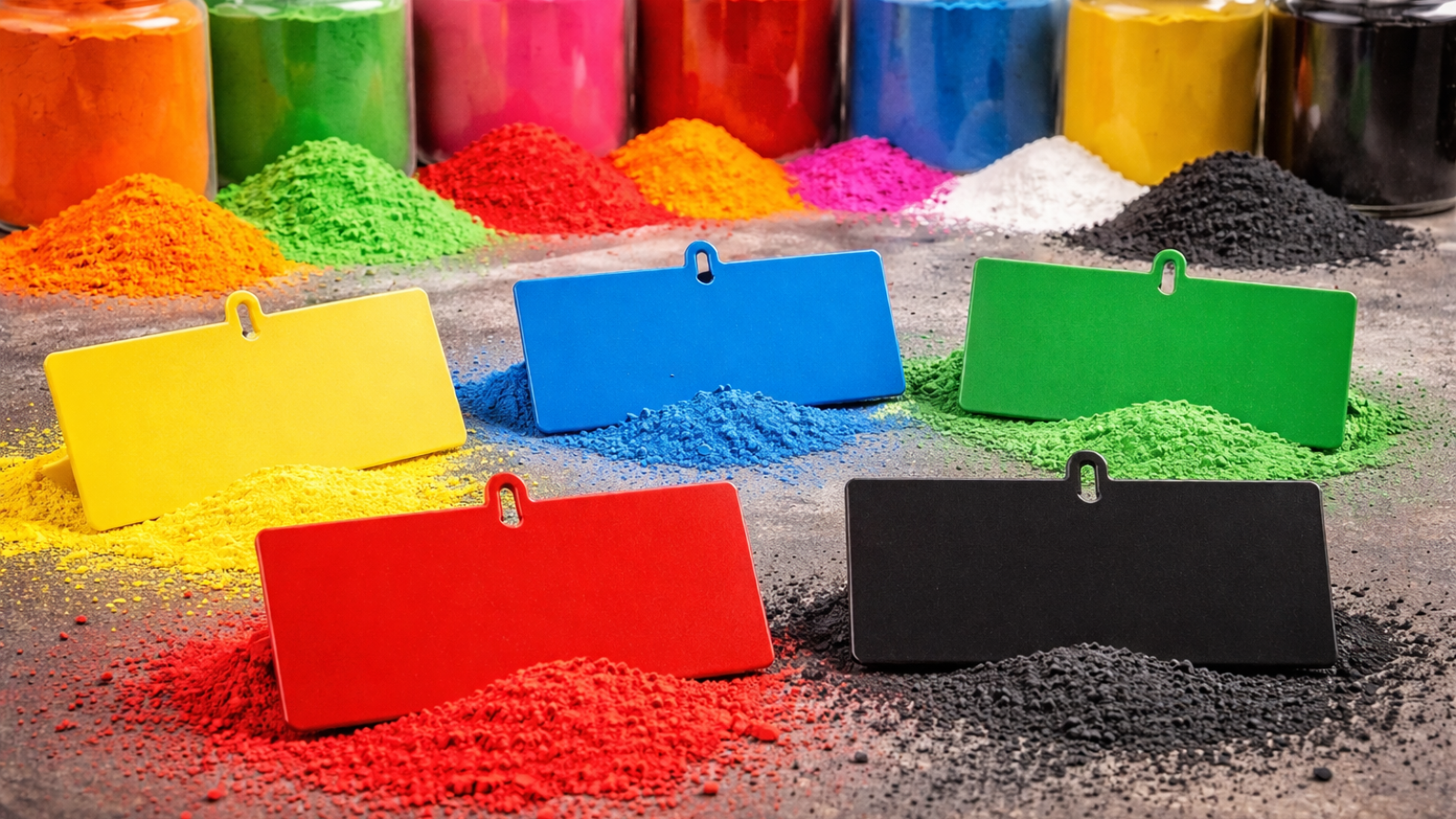 Farba proszkowa do Tabliczek Cenowych